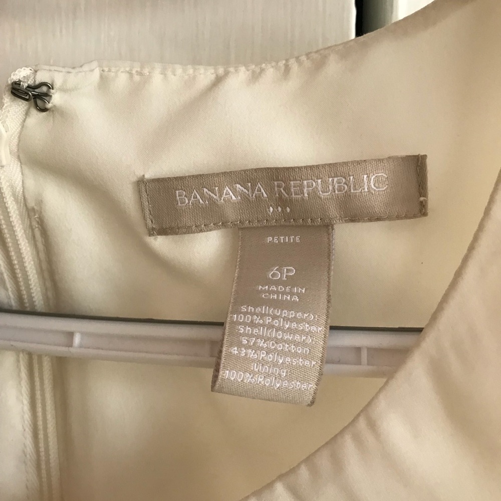 Banana Republic Color-Block Dress - Size 6P - Picture 3 of 3